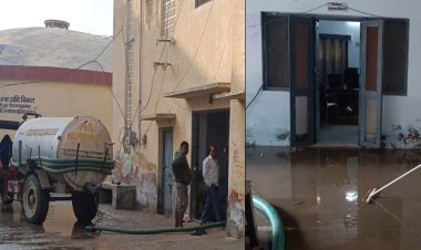 लापरवाही: व्यर्थ बह गया 'नीर', आमजन की समझ नहीं रहे 'पीर'