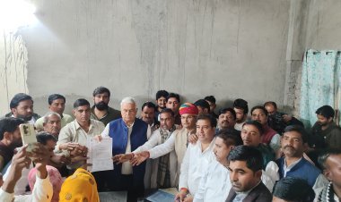 सरपंचों ने ग्रामीण विकास मंत्री से की मुलाकात, 6 दिसंबर को करेंगे जयपुर कूच