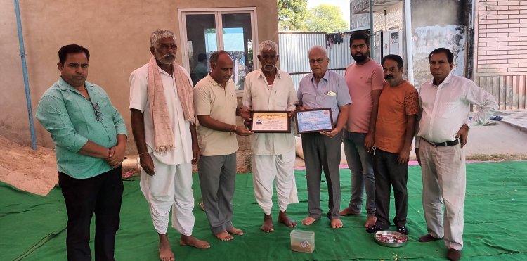 लॉयन्स क्लब कुचामन फोर्ट ने बागड़ा परिवार का व्यक्त किया साधुवाद