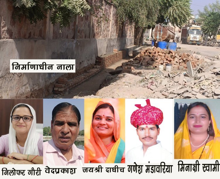 चापटिया तलाई में नया नाला लाने की योजना से जनता में रोष