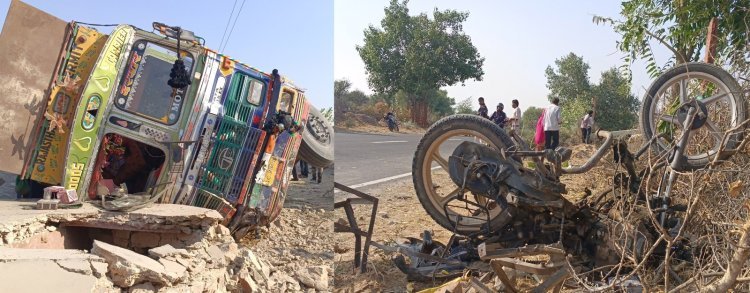 दो हादसों में एक युवक की मौत, दो घायल