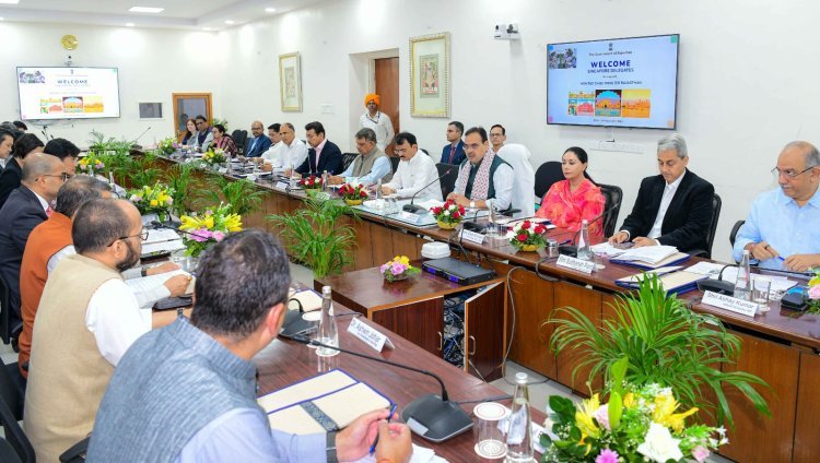 सिंगापुर प्रतिनिधिमंडल से मुख्यमंत्री की बैठक: राजस्थान के विकास में साझेदारी पर जोर
