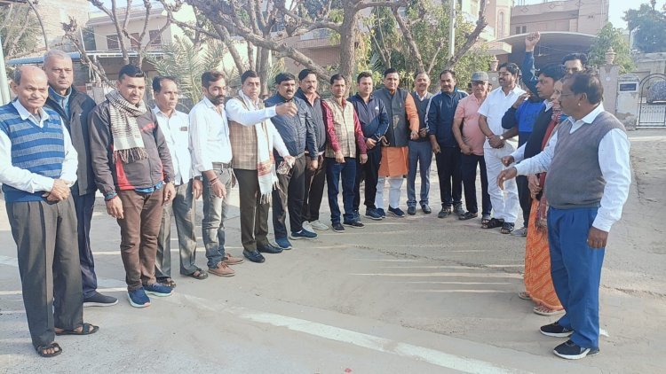 भाजपा की ऐतिहासिक जीत पर चूरू में जश्न, विधायक सहारण ने जताया आभार