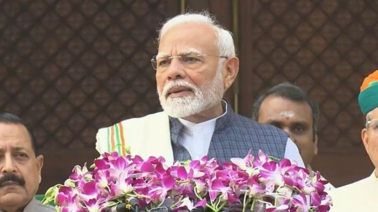 विपक्ष सत्ता के लिए रच रहा देश विरोधी साजिश: पीएम मोदी