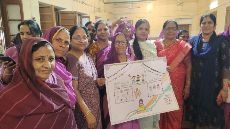 पोषण भी पढ़ाई भी" थीम पर आंगनबाड़ी कार्यकर्ताओं का तीन दिवसीय प्रशिक्षण शिविर शुरू बच्चों के सर्वांगीण विकास और शिक्षा पर दिया जा रहा जोर