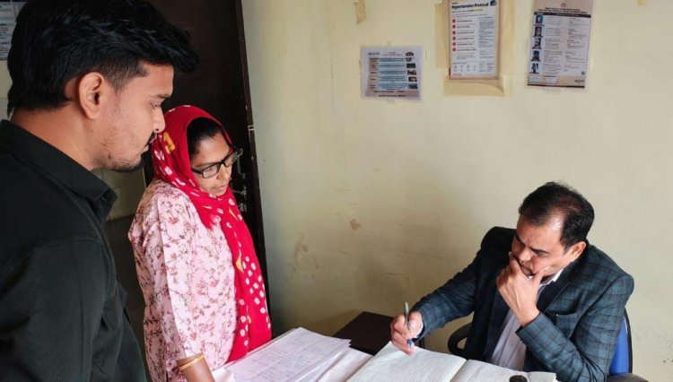 गोपालपुरा में कार्मिक अनुपस्थित मिले