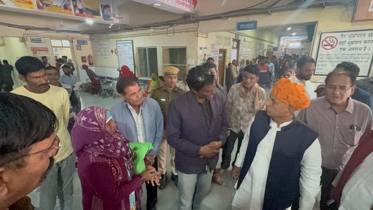 केंद्रीय मंत्री भागीरथ चौधरी ने अस्पताल निरीक्षण में पाई लापरवाही, दिए सख्त निर्देश