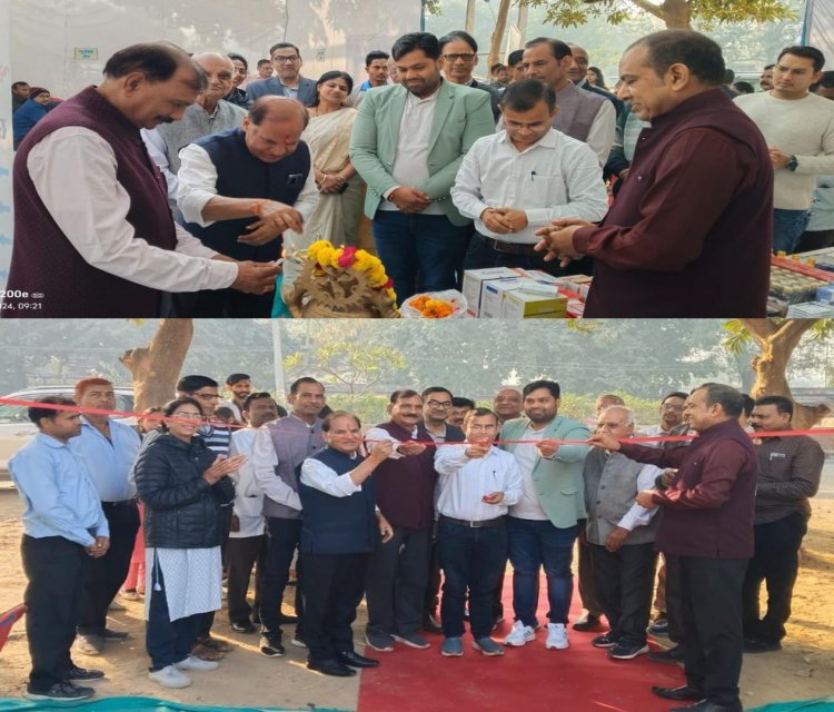 गरीब, असहाय, जरूरतमंद लोगो की सेवा ही परमार्थ कार्य है-सीएमएचओ डॉ. शर्मा