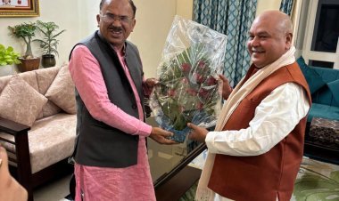 राजस्थान और मध्य प्रदेश विधानसभा अध्यक्षों की मुलाकात, संसदीय परंपराओं पर चर्चा