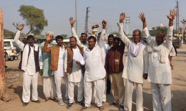 बायला-लोडसर: बिजली वोल्टेज की समस्या पर किसानों का प्रदर्शन, समाधान की मांग