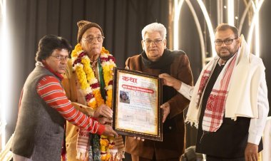 अनुवाद और लिप्यंतरण में योगदान के लिए देवी प्रसाद बागड़ोदिया सम्मानित 