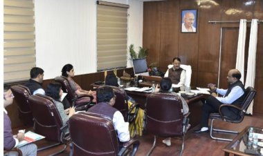 भजनलाल सरकार का एक साल: उपमुख्यमंत्री बैरवा ने की उपलब्धियों के प्रचार की योजना पर चर्चा 