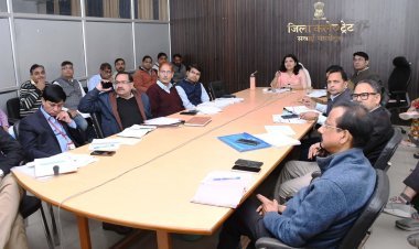 हर घर खुशहाली" थीम पर कार्यक्रमों की तैयारी: जिला कलेक्टर ने की समीक्षा बैठक