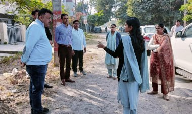 शहर की सफाई व्यवस्था पर कलक्टर की सख्ती, कचरा देखकर जताई नाराजगी