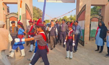 स्काउट गाइडस ने लिया साहसिक गतिविधियों में भाग 