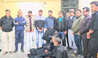 सामान्य चिकित्सालय परिवार द्वारा एक सौ पचास कंबल वितरण कार्यक्रम किया आयोजित 