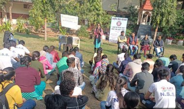 राष्ट्रीय सेवा योजना शिविर में स्वच्छता और युवा सशक्तिकरण पर जोर 