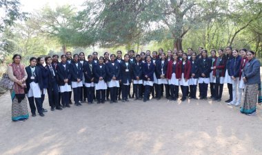 जैन श्वेतांबर स्कूल की छात्राओं का शैक्षणिक भ्रमण सीरी, पिलानी और पंचवटी की सांस्कृतिक यात्रा  