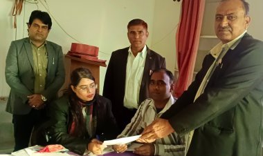 बार संघ चुनाव के नामांकन दाखिल