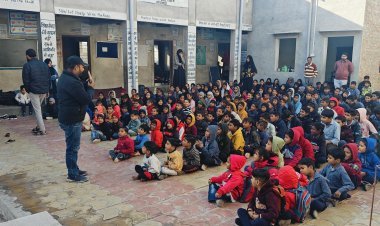 विद्यार्थियों को जल संरक्षण के प्रति किया जागरूक 