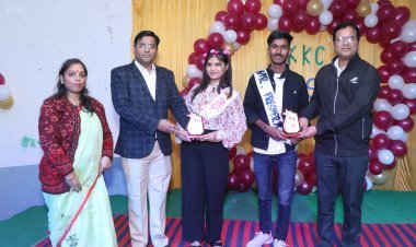 केकेसी महाविद्यालय में नवागंतुकों के लिए सांस्कृतिक वेलकम पार्टी आयोजित 