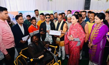 उपमुख्यमंत्री दिया कुमारी ने केकड़ी जिला विकास प्रदर्शनी का शुभारंभ किया