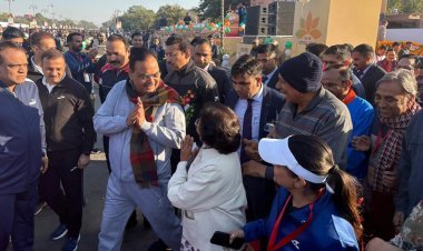 'रन फॉर विकसित राजस्थान' में बहरोड़ विधायक ने बढ़ाया जोश  