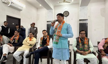 पीएम मोदी की विशाल सभा को लेकर तारानगर में बैठक आयोजित 