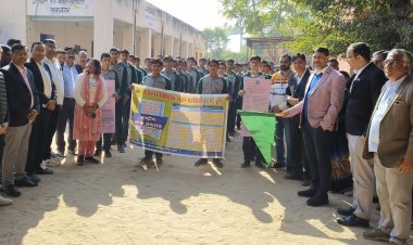 राष्ट्रीय लोक अदालत के प्रचार-प्रसार के लिए निकाली रैली 