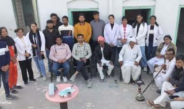 गाजुसर में 500 ग्रामीणों का हुआ आयुर्वेदिक प्रकृति परीक्षण  