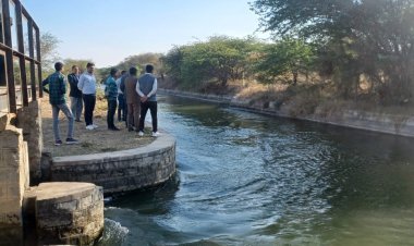 सुमेरपुर: संभागीय आयुक्त और एसडीएम ने किया जवाई कमांड क्षेत्र का निरीक्षण