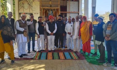 ग्राम माचल गांव के मुख्य रास्ते में नालियां निर्माण हेतु प्रधान कोटे से ₹ 7 लाख की घोषणा