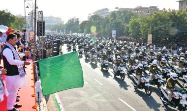 राज्य सरकार की उपलब्धियां प्रदर्शित, सीएम भजनलाल ने दी महिला सुरक्षा को नई दिशा 