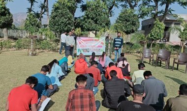 भारत में नशे की समस्या व मुक्ति शीर्षक पर निबंध प्रतियोगिता का हुआ आयोजन 