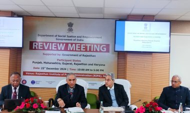 सामाजिक न्याय मंत्रालय की क्षेत्रीय बैठक सम्पन्न: 1 करोड़ लाभार्थियों को योजनाओं का लाभ