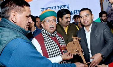 सुशासन में जनसहभागिता को बढ़ावा: अर्जुन राम मेघवाल ने चूरू में की कार्यशाला की अध्यक्षता