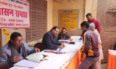 प्रशासन गावों की ओर अभियान' के तहत आयोजित शिविरों में 114 परिवेदनाओं का मौके पर ही हुआ निराकरण