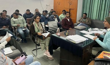 राष्ट्रीय गुणवत्ता आश्वासन, कायाकल्प एवं टी बी मुक्त राजस्थान कार्यक्रम की समीक्षा बैठक आयोजित