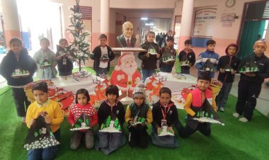 लक्ष्मीपत सिंघानिया एकेडमी में मनाया क्रिसमस डे