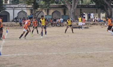 12 वा युवा खेल सप्ताह के अंतर्गत हॉकी एवं कुश्ती की प्रतियोगिता हुई आयोजित 