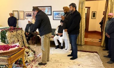 हरीश चौधरी ने पूर्व पीएम डॉ. मनमोहन सिंह को दी श्रद्धांजलि, देश के लिए बड़ी क्षति बताया