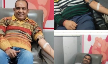 रक्तदान से बेहतर कोई दान नहीं: गिरीश गुप्ता ने किया 71वां रक्तदान, लोगों को किया प्रेरित 