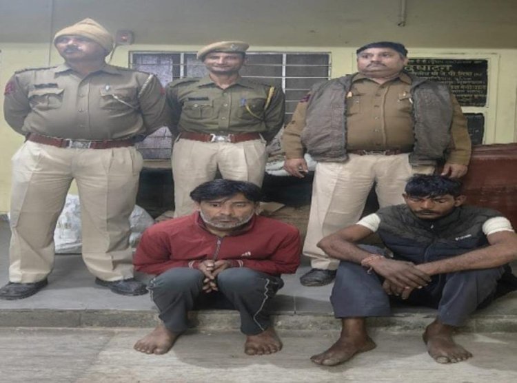 मंदिरों में सिलसिलेवार नकबजनी का पर्दाफाश: दो शातिर आरोपी गिरफ्तार