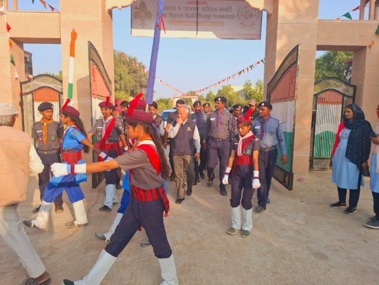 स्काउट गाइडस ने लिया साहसिक गतिविधियों में भाग