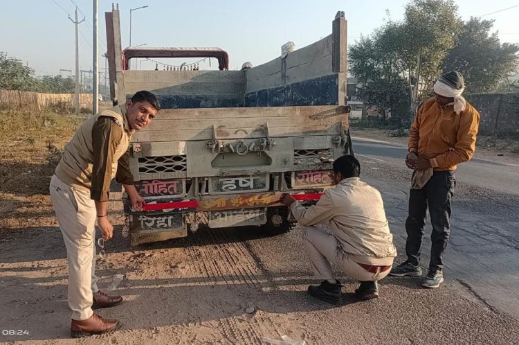 सड़क सुरक्षा अभियान के तहत लापरवाही पर चालान, जागरूकता कार्यक्रम आयोजित