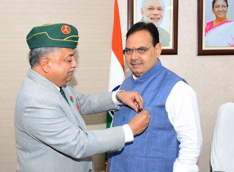 सशस्त्र सेना झण्डा दिवस जांबाज सैनिकों के प्रति एकजुटता दिखाने का दिन: भजनलाल