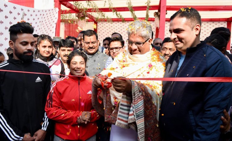 रानी लक्ष्मीबाई मार्शल आर्ट एकेडमी का उद्घाटन, खेलों को बढ़ावा देने पर जोर  