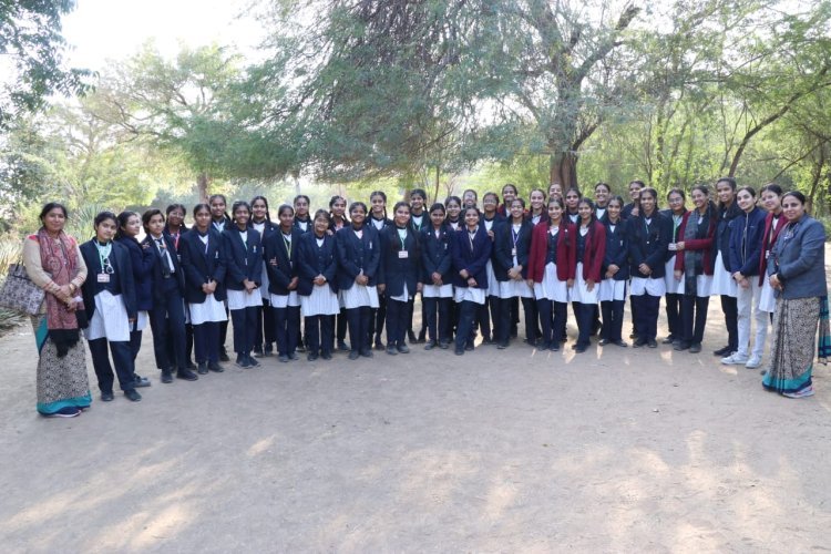 जैन श्वेतांबर स्कूल की छात्राओं का शैक्षणिक भ्रमण सीरी, पिलानी और पंचवटी की सांस्कृतिक यात्रा