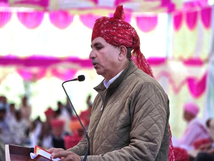 रामजी जाखड़ के आदर्शों पर चलने का आह्वान, मूर्ति अनावरण समारोह सम्पन्न