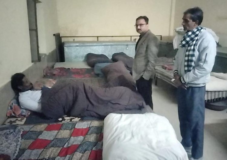 निगम आयुक्त ने रैन बसेरों और अन्नपूर्णा रसोई की व्यवस्थाओं का लिया जायजा सर्दी से राहत और भोजन की गुणवत्ता पर दिया जोर